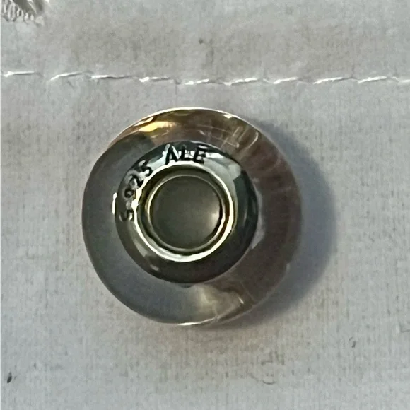 Pandora Red and Blue Floral Murano Charm - Picture 3 of 4